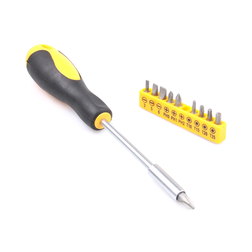13 шт. многофункциональный набор инструментов Отвертка Набор бит лента мерная