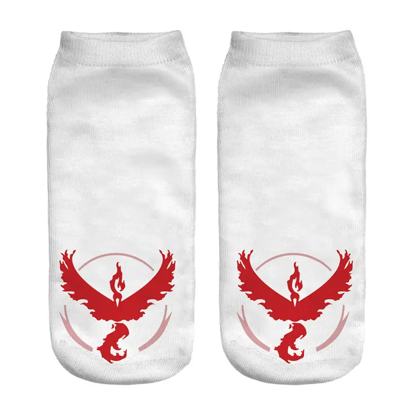 Женские носки с 3D принтом животных команда инстинкт белый оптовая продажа