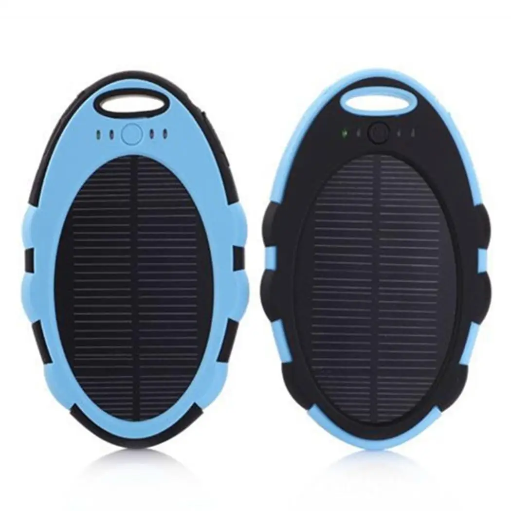 High Quality Power Bank 10000mAh Solar Charger External battery Waterproof for Smartphone | Мобильные телефоны и