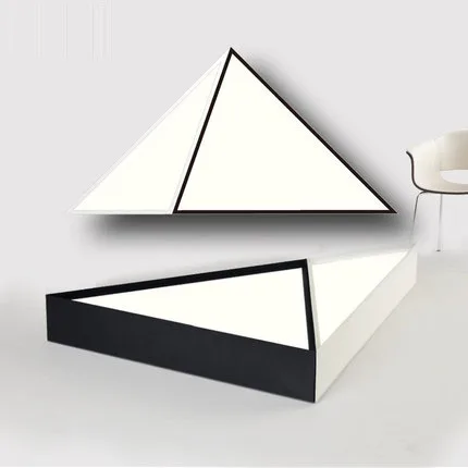 Творческий светодиодный геометрический потолочный светильник Треугольники