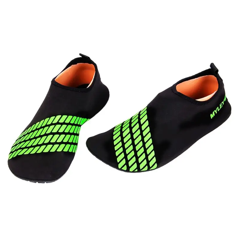 

Men Women Barefoot Striped Shoes Beach Pool GYM Water Skin Socks