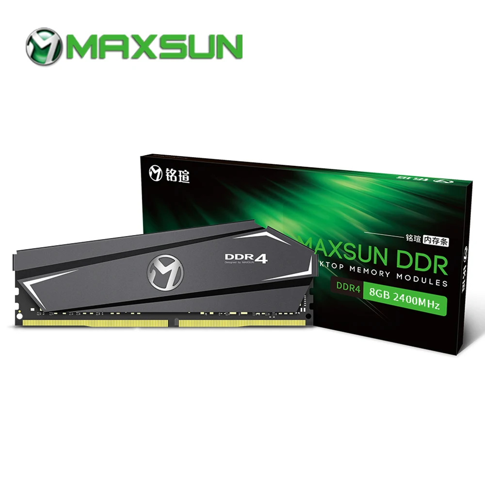 Оперативная память maxsun ddr4 8 ГБ 2400 МГц 2666 mhz288pin пожизненная гарантия одинарный