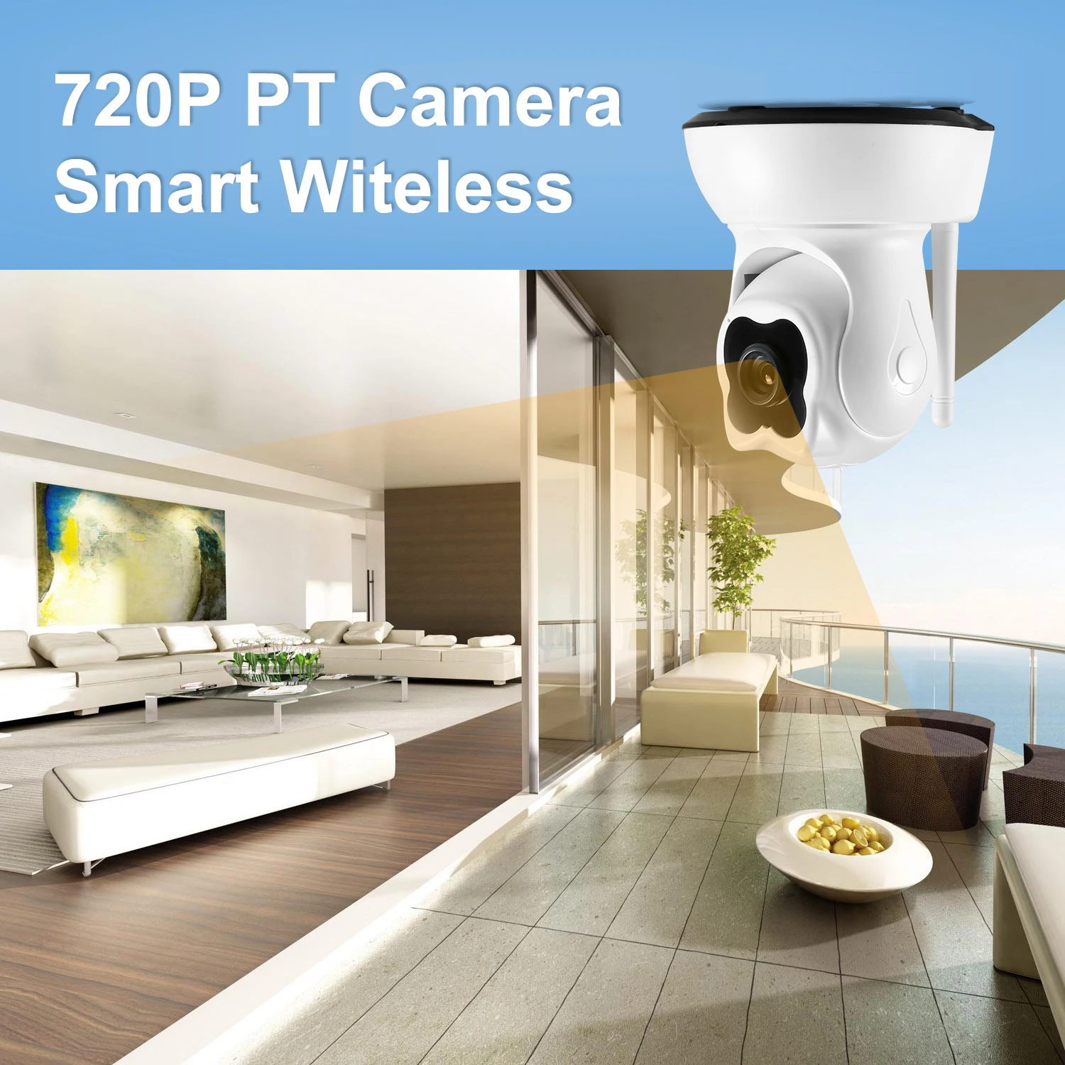 FB SANNCE IP камера 720P панорамирование и наклон P2P Wifi беспроводная безопасности с