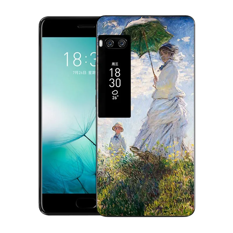 9403 17 Для Meizu Pro 7 чехол с модным принтом Мягкий Силиконовый ТПУ прозрачный чехол на заднюю панель ультра тонкий Fundas для Meizu Pro 7 PRO7 чехол для телефона s - Цвет: 9403 17