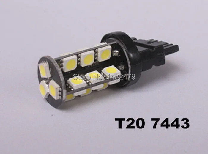 2x7443 W21/5 Вт T20 светодиодный стоп-сигнал хвостовые лампы стоп-сигналы для Nissan Teana
