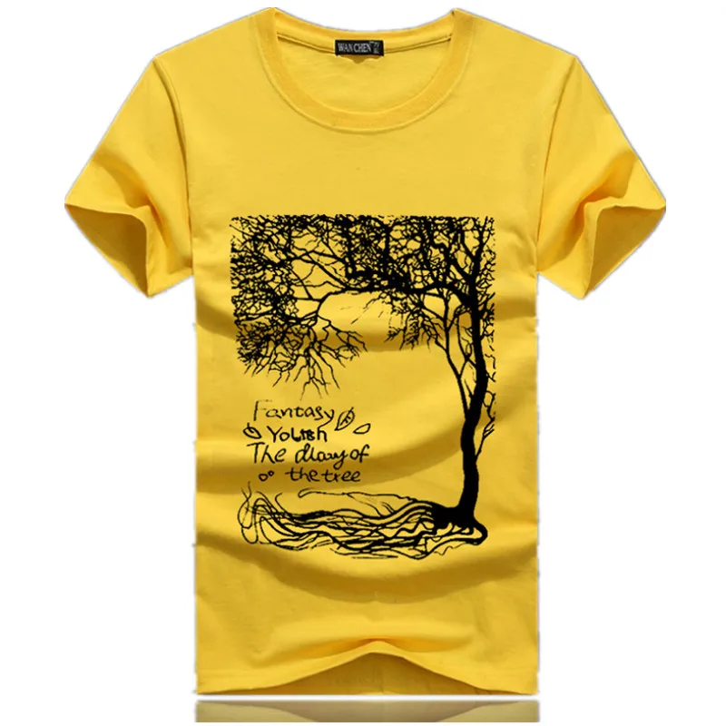 Мужская футболка с короткими рукавами летняя брендовая хлопковая Футболка