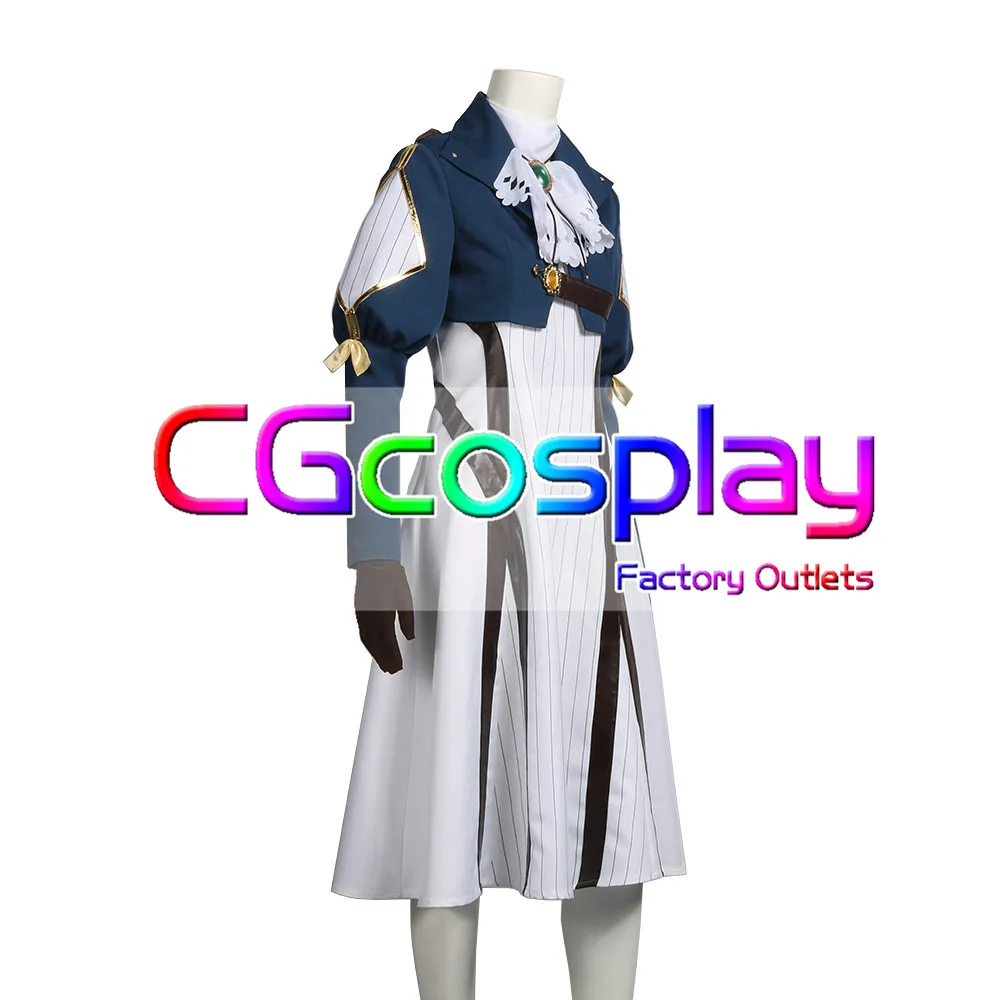 Cgcos Экспресс! Фиолетовое платье эвергарден Аниме игра косплей костюм на Хэллоуин