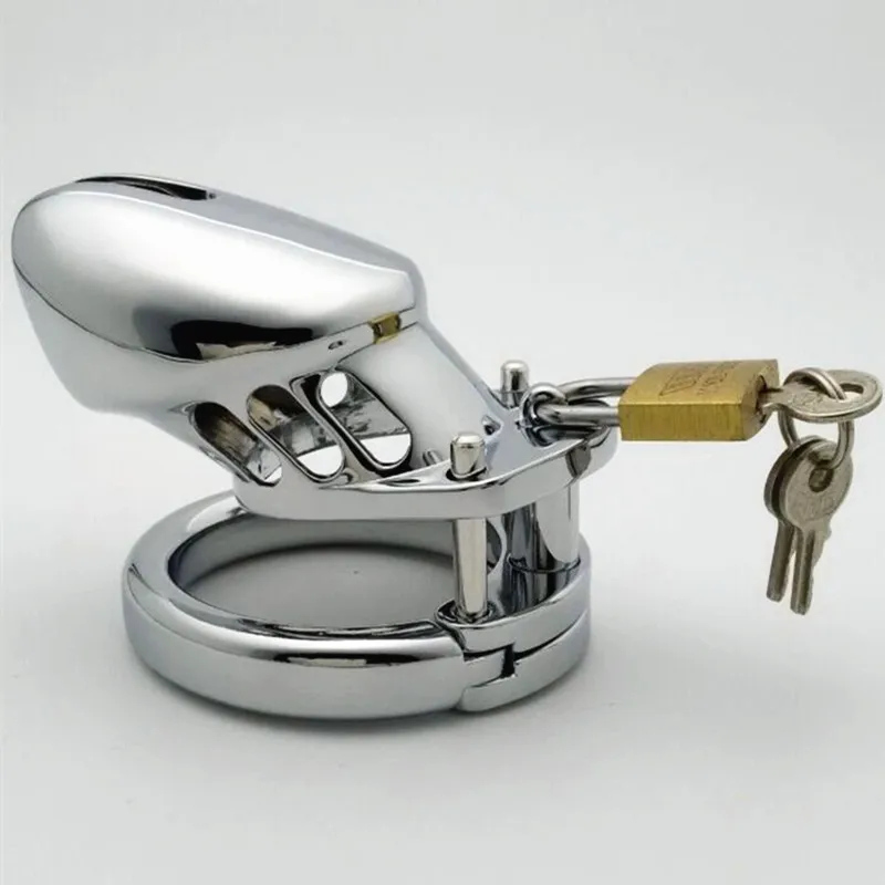 Нержавеющая сталь новый дизайн петух клетка пенис кольцо с клеткой запираемый