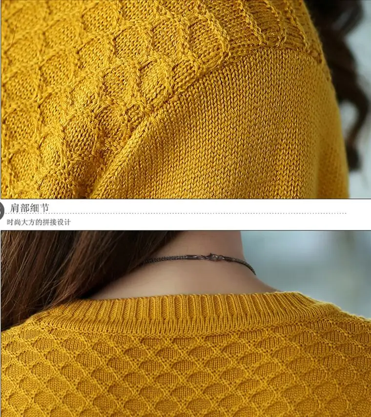 

Wool Sweater For Women Coat 2019 New Women's Spring Jacket Long Slim Wool Coats Women Clothing Female Outerwear Black OEAID