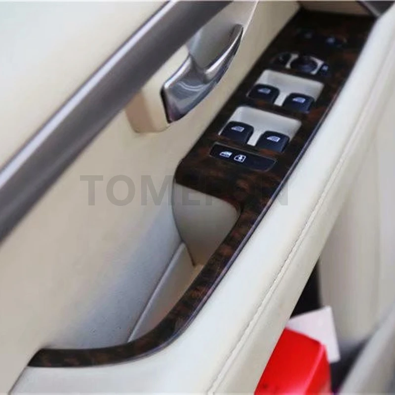 TOMEFON для Volvo S80 2009 до 2011 ABS специальная краска для интерьера спереди вентиляционное отверстие переключения передач переключатель окна панель Стайлинг отделка