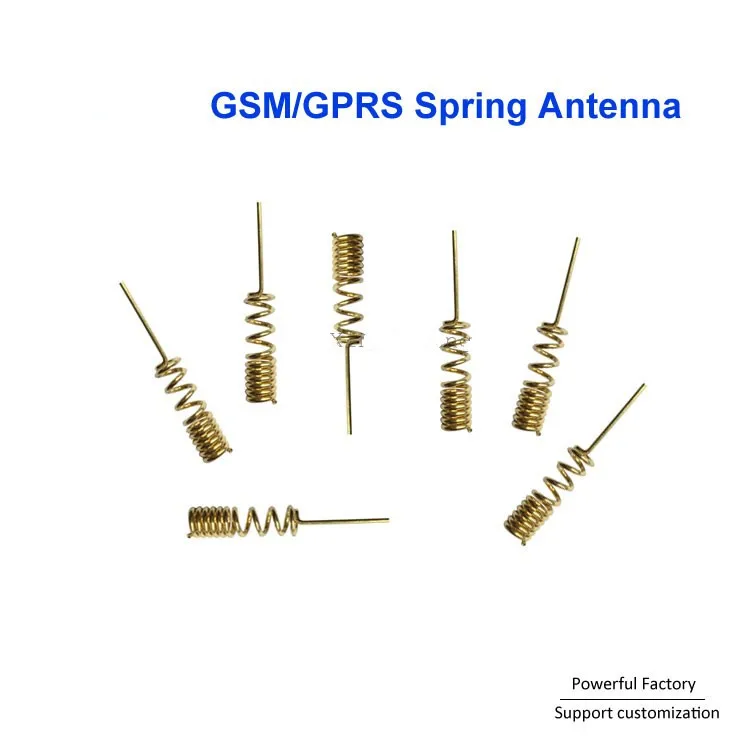 GSM пружинная антенна латунный материал 900/1800 МГц 915 спиральная сварочная плата PCB