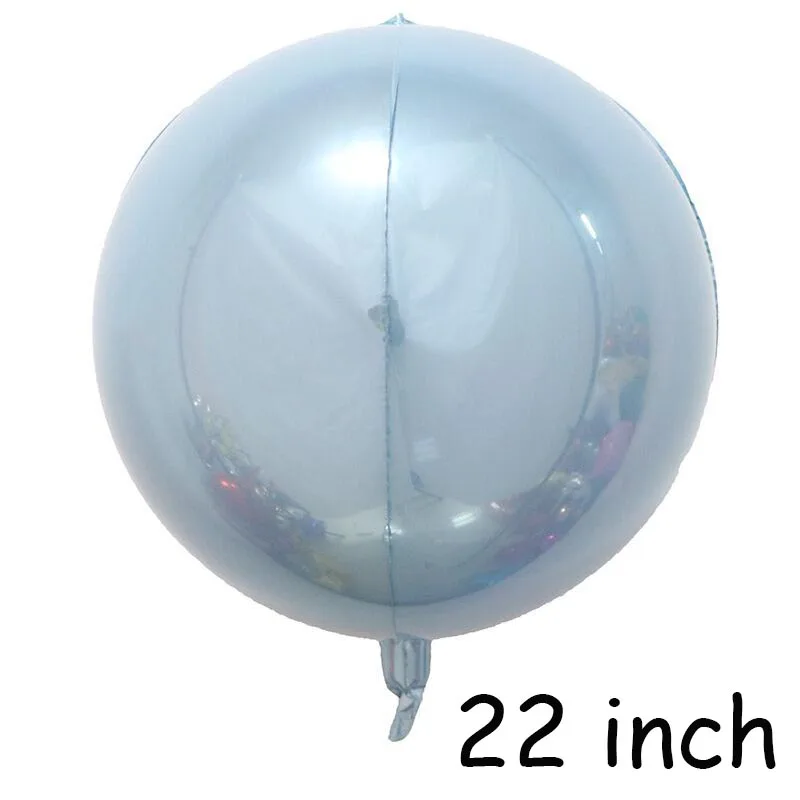 1 шт. 10'དྷ'ཛྷ дюймовые розовые золотые серебряные 4D круглые шарообразные