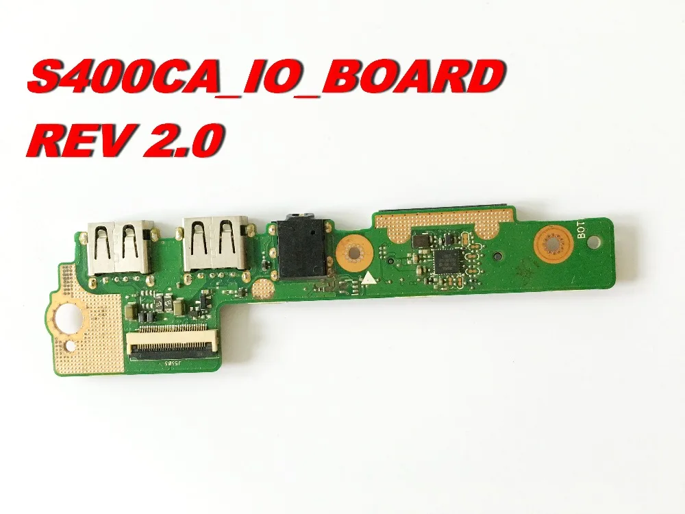 Оригинал для ASUS S400ca USB аудио SD карта S400CA IO Плата REV 2 0 протестированная хорошая