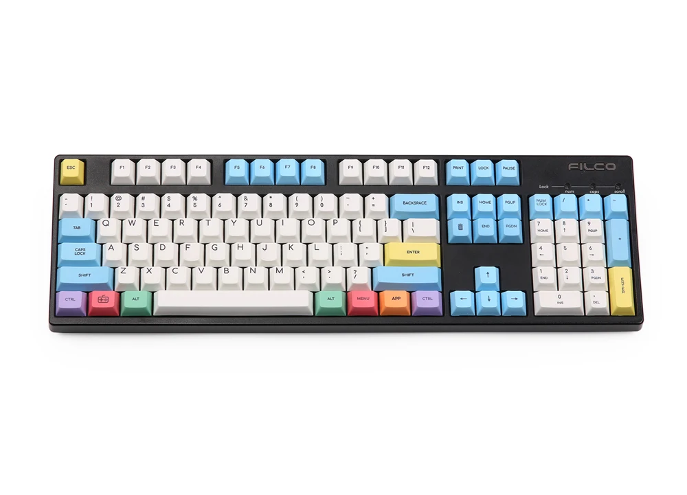 Мел рукав keycap PBT краситель-Sub Вишневый профиль 124 ключей для вишни механическая клавиатура MX fit FC660