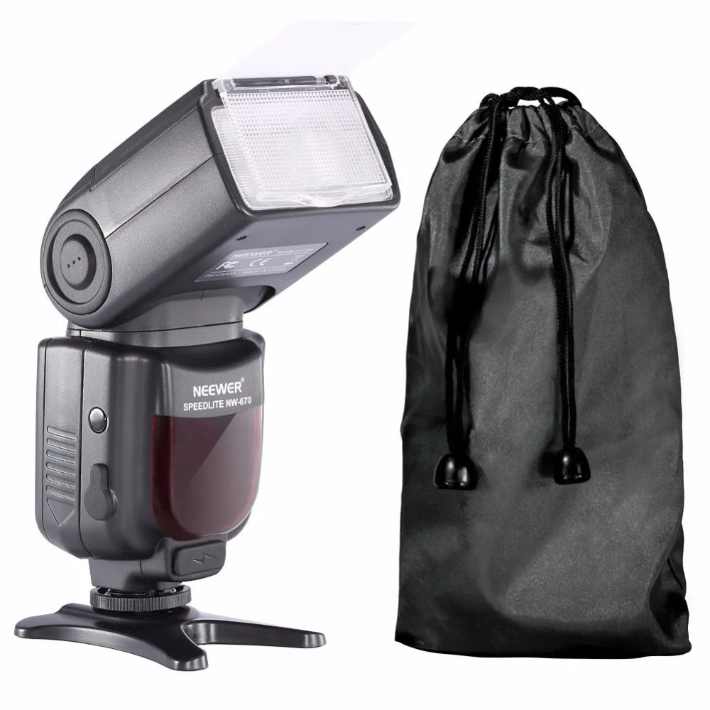 Вспышка Neewer NW670 для Canon T5i T4i T3i T3 700D 650D 600D 1100D 550D 6D 1Ds Mark I II III IV 5D I|speedlite for canon|flash speedlite