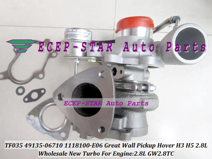 Бесплатная доставка турбо для Great Wall Hover H3 H5 Haval 2.8L GW2.8TC TF035 49135 06710 4913506710 1118100 E06