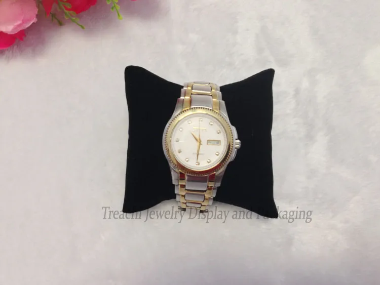Бесплатная доставка бархатная Ювелирная Подушечка для демонстрации часов