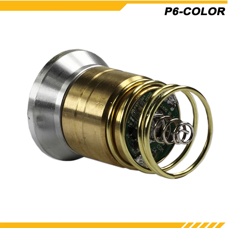 KDLITKER P6 COLOR XP E2 Green 530nm 280 люмен 3V 9V 1 Mode OP P60 Drop in (Dia. 26 5 мм)|Фонарики и осветительные