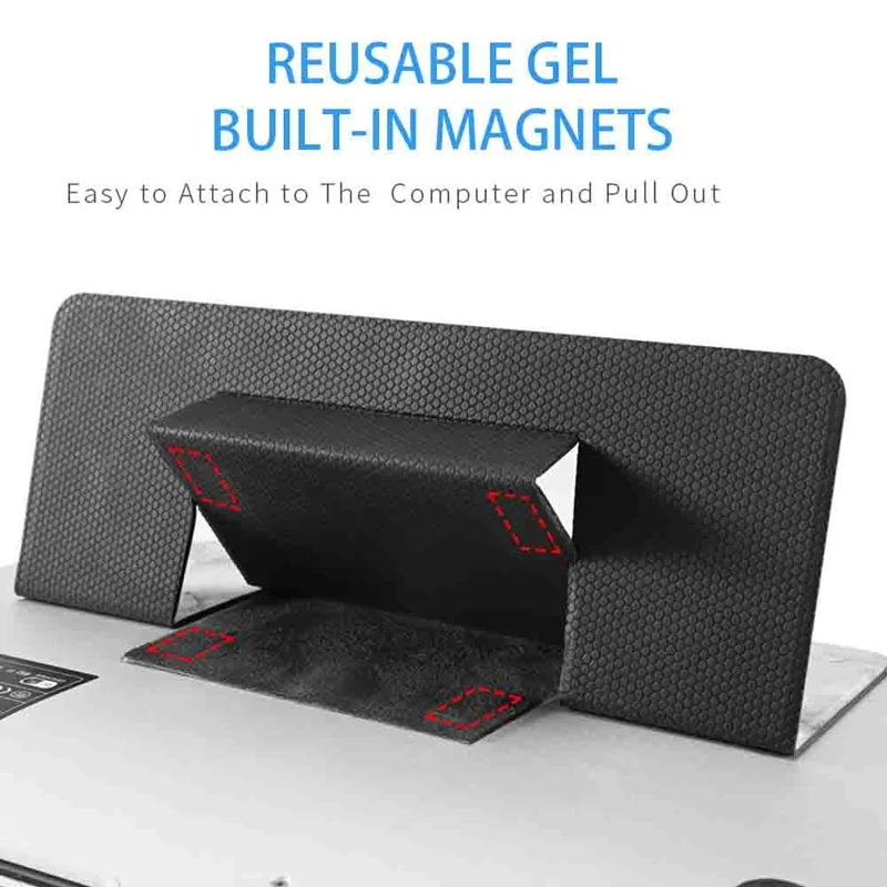 Adjustable Invisible Portable Laptop Computer Stand Lightweight Fit for Laptops up to 15.6'' Tablets MacBook Apple Haiwei |