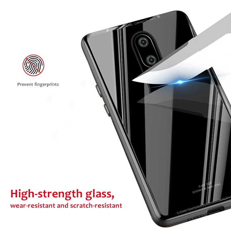 Чехол из закаленного стекла для Xiaomi Redmi Note 6 Pro 5 5A Prime 4X 4 6A Plus S2 4A Pocophone F1 Mi 8 A2 Lite A1 Mix 2S