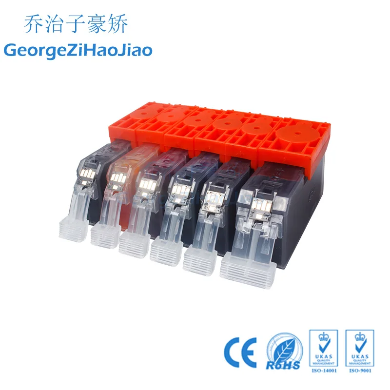 12 шт. 525XL Совместимый картридж для Canon PGI525 iP4850 iP4950 MG5150 MG5250 MG6150 MG8150 MX885 MG5350 MG6250 |