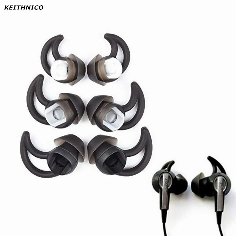 3 пары силиконовых наконечники для наушников сменная шумоизоляция Bose Soundsport Wileless