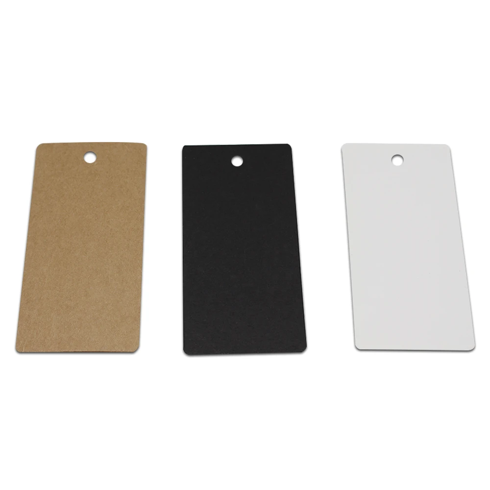 Оптовая продажа 100 шт./лот бумажная отметка новые бирки из крафт бумаги ценовая