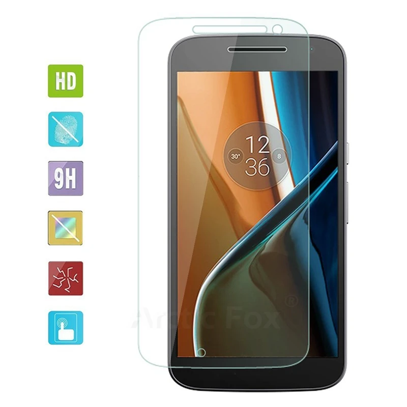 10 шт./лот Премиум закаленное Стекло для Motorola Moto G4 Экран протектор Закаленное