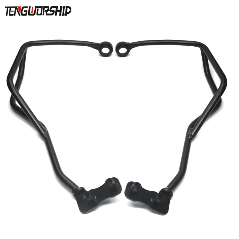 Teng Worship сталь левый и правый мотоцикл ручка для шрифта бар Защита рук бампер Рамка