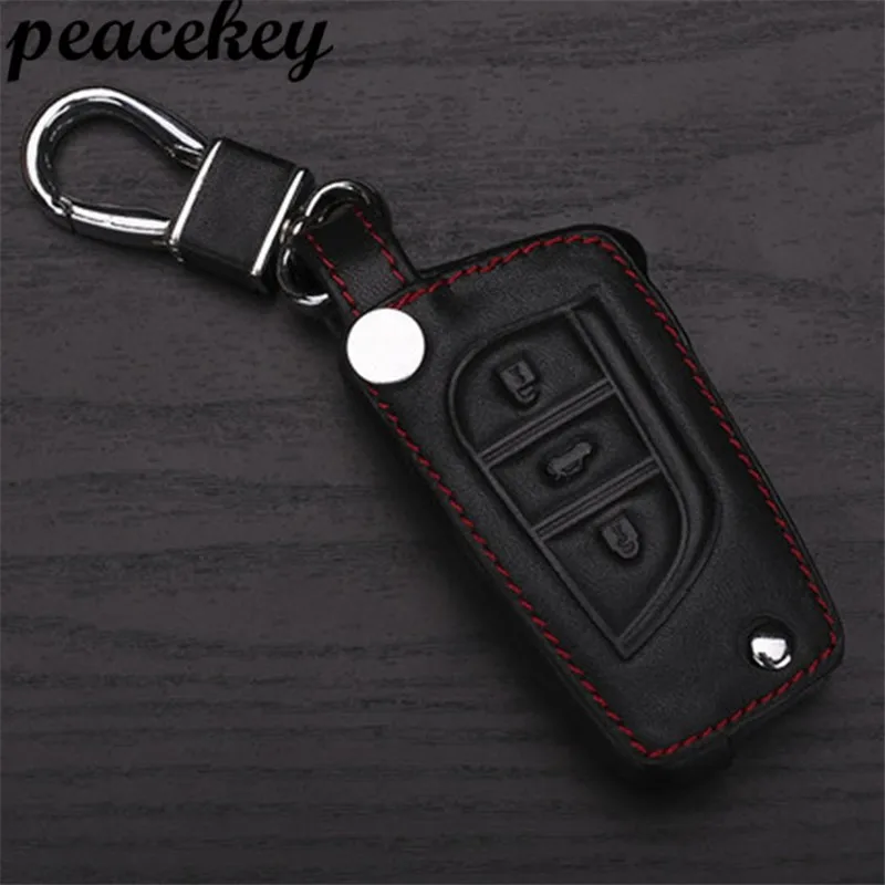 Peacekey из натуральной кожи сумка Дистанционное Управление Автомобильный Брелок