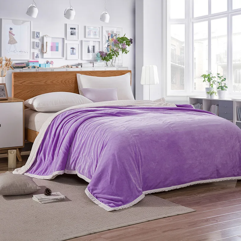 

Thicken Super Soft Blanket Flannel Aircraft Sofa Office Children Blanket Travel Fleece Mesh Portable Car cobertor Travel Cover