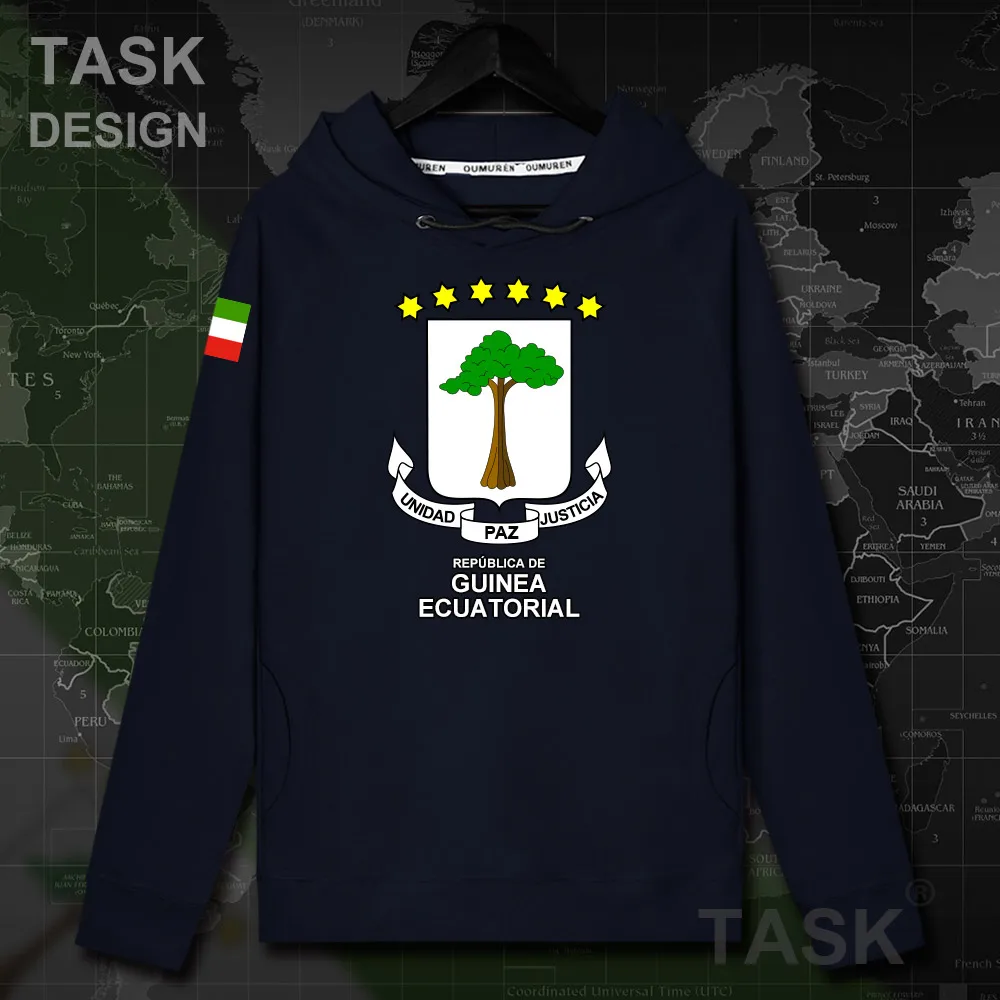 Equatorial Guinea Ecuatorial GQ GNQ Guinean Equatoguinean men hoodie pullovers hoodies sweatshirt streetwear Autumn clothes 20 | Мужская