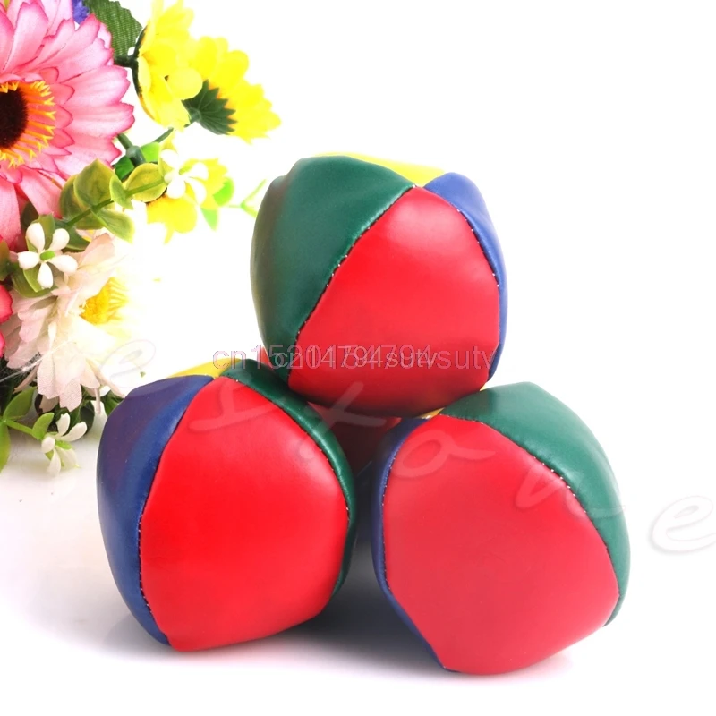 

1Pc Juggling Balls Set Classic Bean Bag Juggle Magic Circus Kids Toy Gift New #H055#
