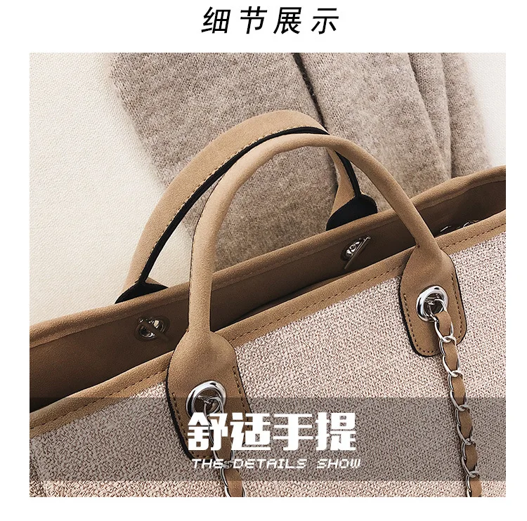 Women Big Wool Handbags Autumn Winter Female Shopping bag designer Luxury Lady Tote Large Capacity Zipper Messenger shoulder bag