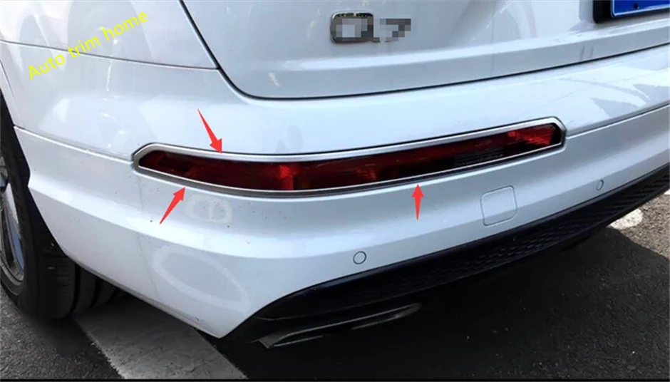 Фонари заднего бампера задние противотуманные фары обшивка 2 шт. для Audi Q7 S-line Sport
