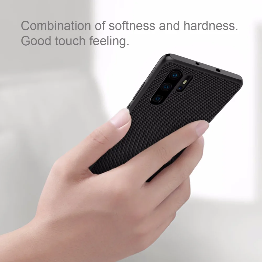 Чехол NILLKIN для huawei P30 Pro/huawei крышка с рельефным рисунком покрыт нейлоновым