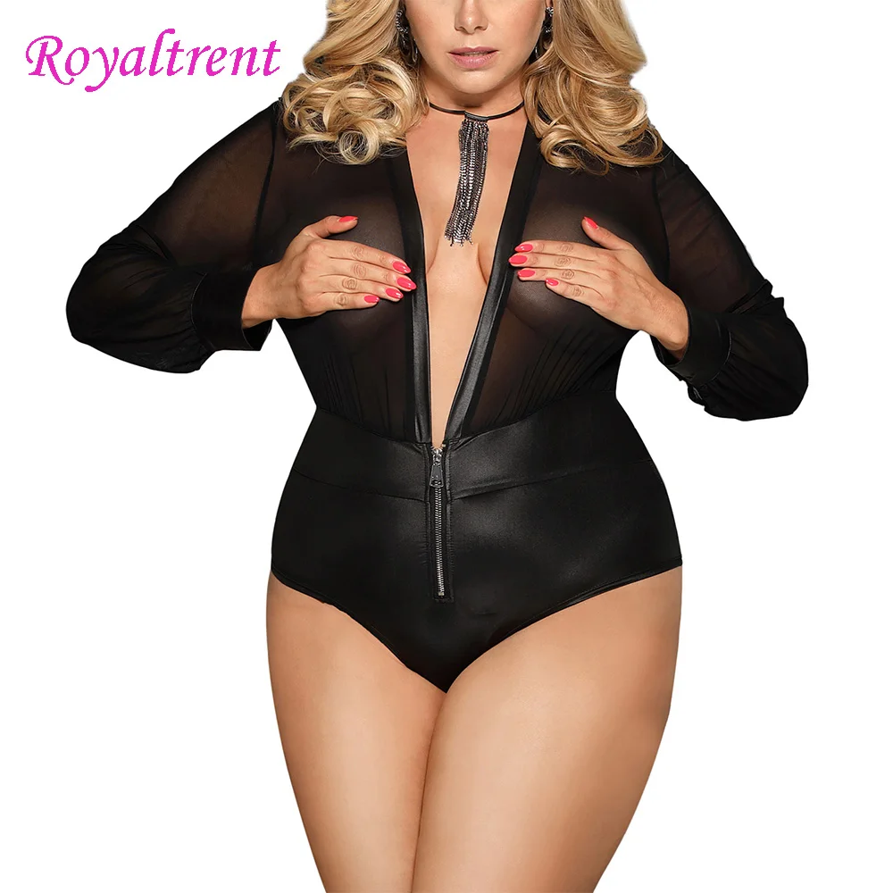 Женское сексуальное нижнее белье Babydoll больших размеров сексуальный комбинезон