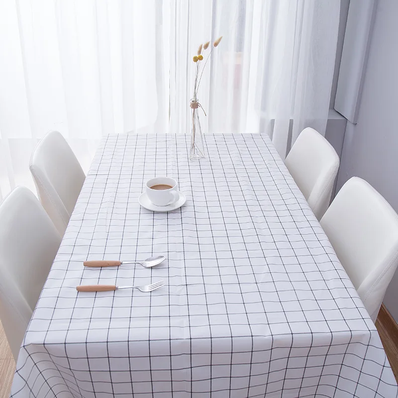 

Nordic Table Cloth Waterproof Anti-scalding Oil-proof Disposable Table Cloth Coffee Table Cloth PVC Cloth Table Mat 5
