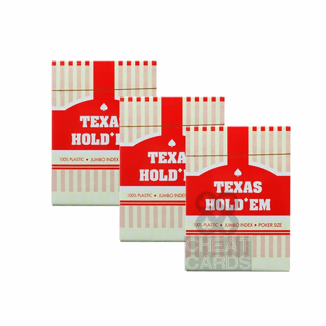 3 Decks-Red Perpsective покерные игровые карты Texas Hold'em Poker пластиковые шпаргалки меченые карты волшебные очки УФ контактные линзы Гамбл обман - Цвет: 3 Decks-Red