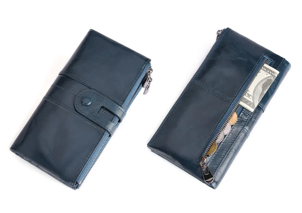 Joyir из натуральной кожи Rfid Для женщин кошелек леди большой женский кошелек портмоне Для женщин кошелек карман для сотового телефона клатч для денег удобный