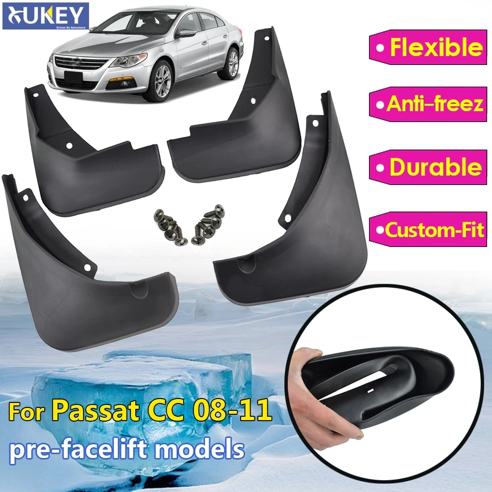 Брызговики передние и задние для Volkswagen VW Passat CC 2009 2010 2011|rear mud flap|mud flapssplash guard |