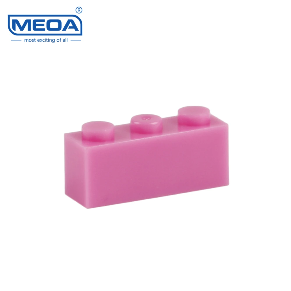 MEOA строительные блоки 100g = 85 шт. конструктор блок 1*3 выше 3 точки обучающая игрушка