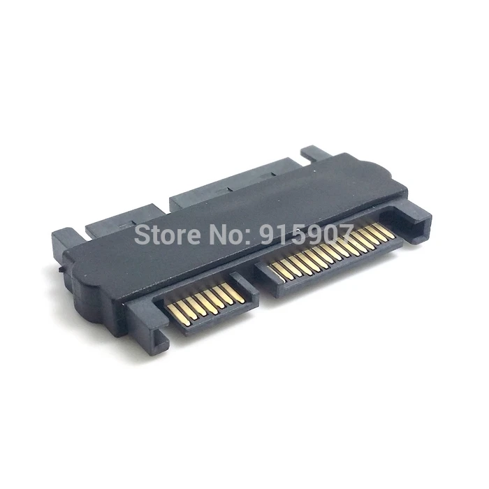 Cablecc CY 3 5 &quotи 2 5&quot SATA 22Pin 7 + 15 штекер на 22P удлинитель прямой адаптер | Компьютеры и