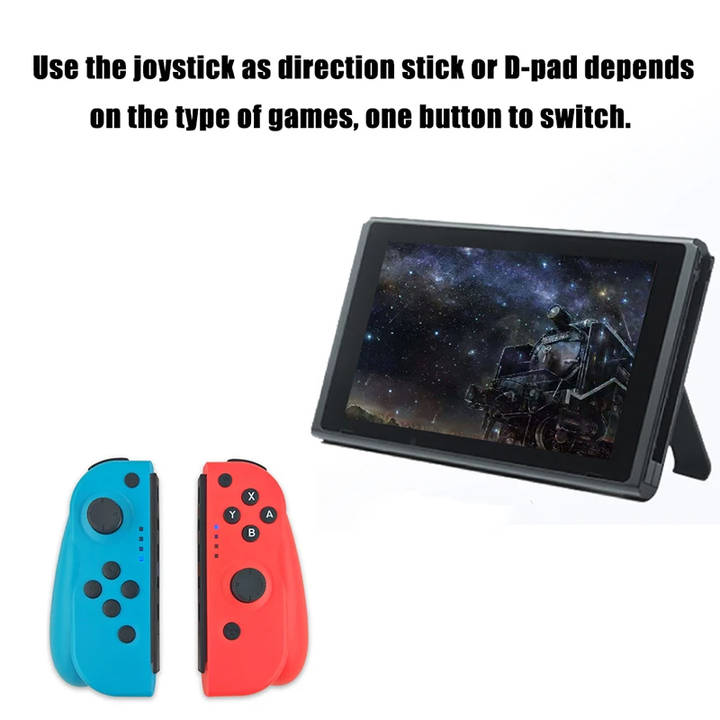 Для беспроводного контроллера Nintendo Switch NS левый и правый Bluetooth индукционный