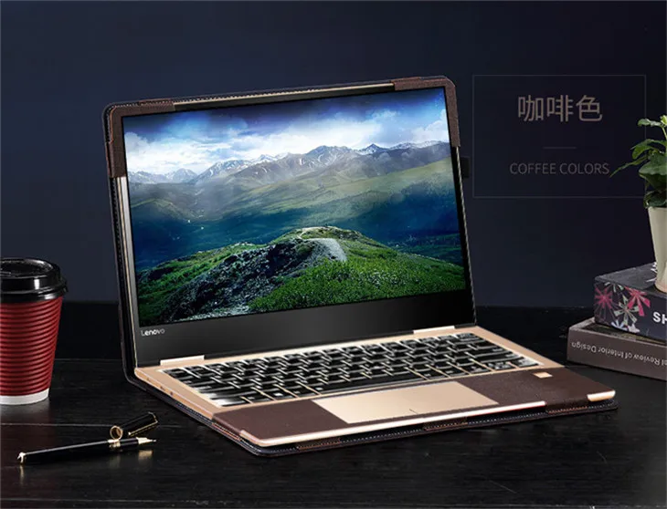 Для lenovo Yoga 720 13,3 15,6 дюймов планшет ноутбук рукав чехол из искусственной кожи съемный чехол для Yoga 720-13 720-15 полная защита