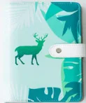 K& KBOOK милый креативный мультяшный кожаный школьный спиральный блокноты канцелярские товары личный дневник Переплетчик еженедельник Органайзер - Цвет: Style 1