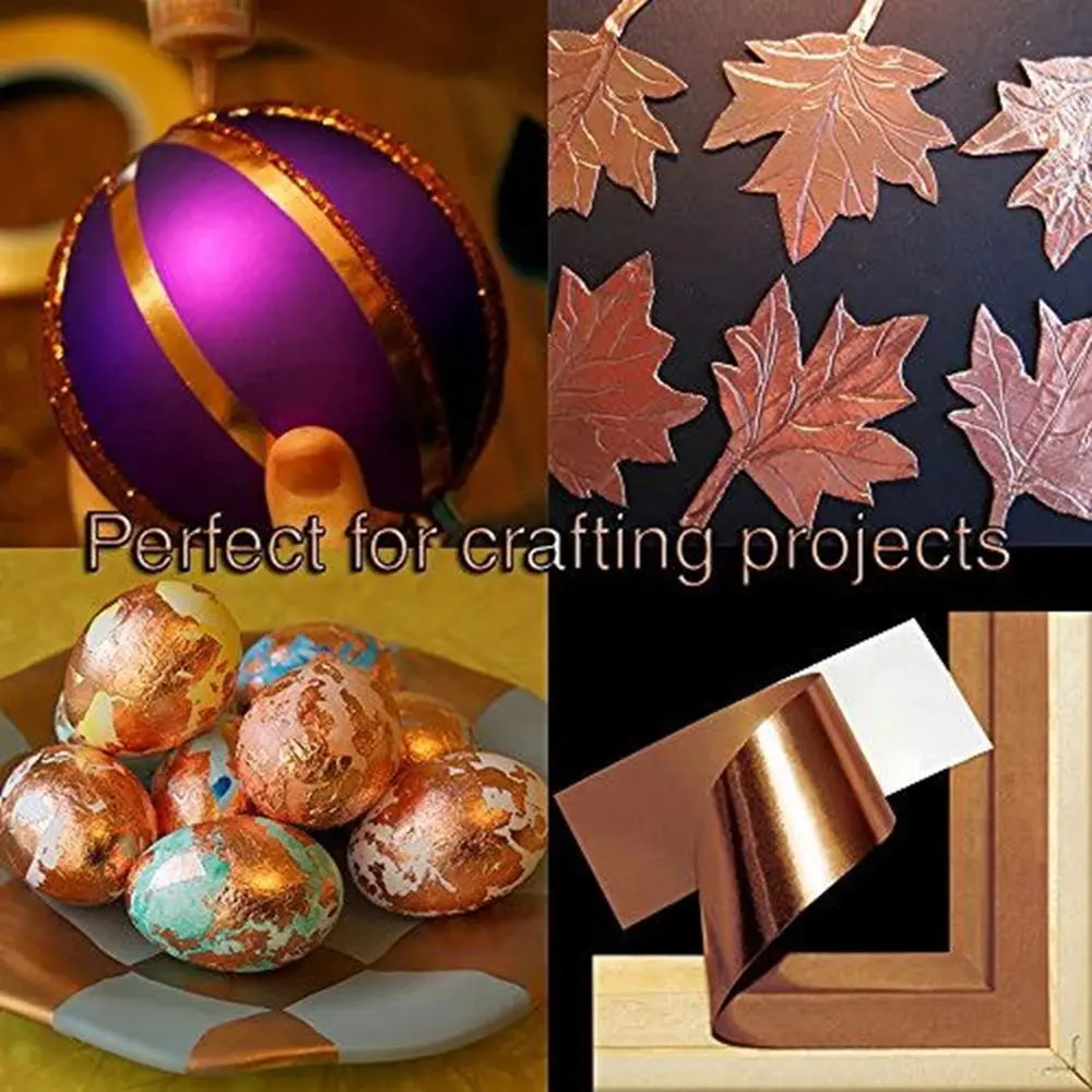 Двухсторонняя проводящая клейкая лента из медной фольги 1 дюйм x 21 8 ярдов для