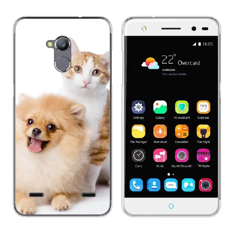 Чехол ZTE лезвие V7 lite чехол Мягкий ТПУ окрашенные силиконовый Lite печать Fundas Conque