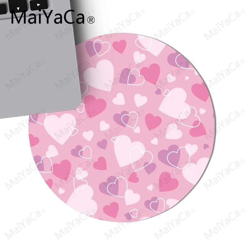 MaiYaCa розовый Серия Love Pig Beach Waterdrop высокоскоростной новый круглый коврик для мыши