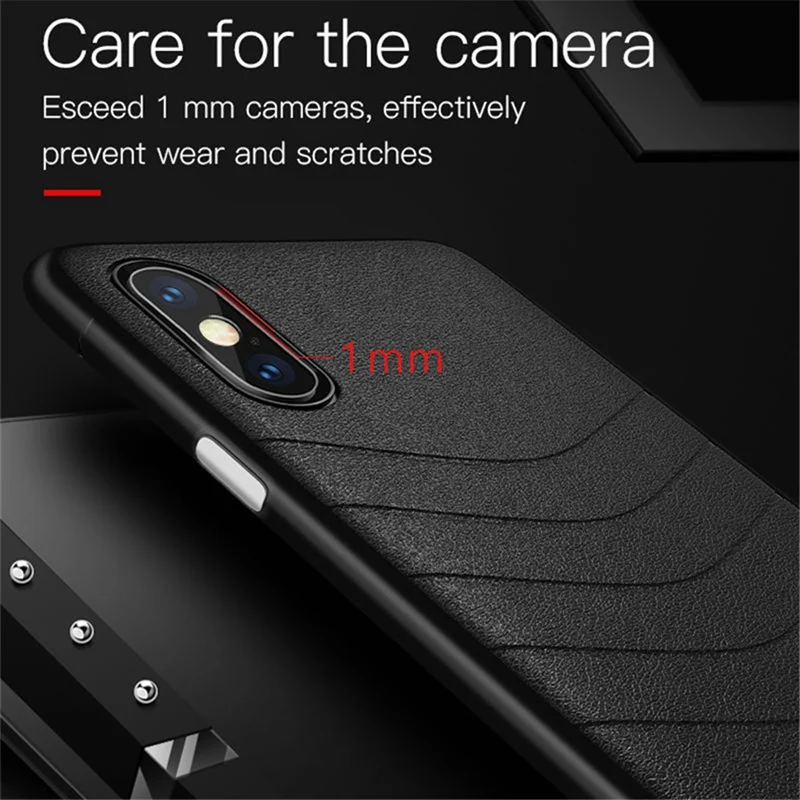 Ultra Thin Leather Case for XiaoMi Mi 9 TPU Soft Frame Hard Back Cover Fundas 9SE 360 Shockproof Hoesje |